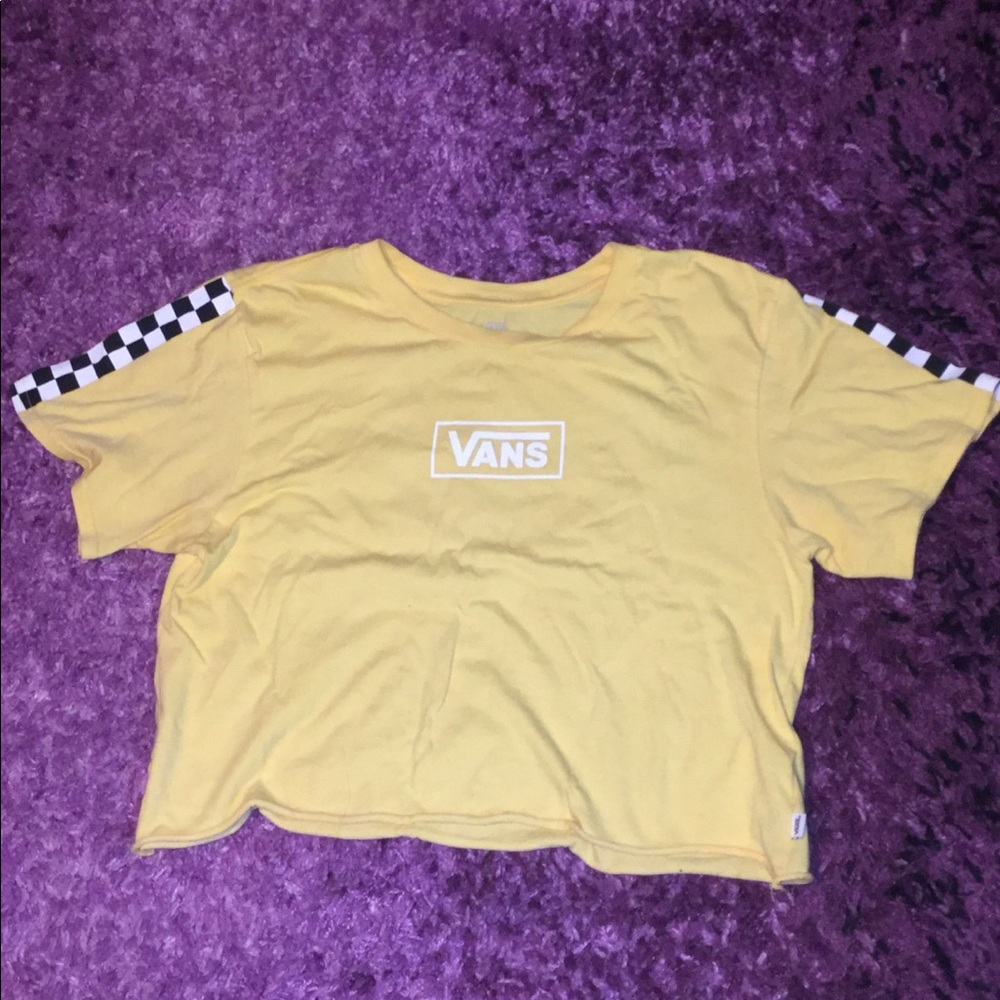 Vans cropped t-shirt.